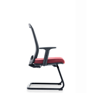 弓形辦公網椅椅蝴蝶結辦公椅AS-6038D